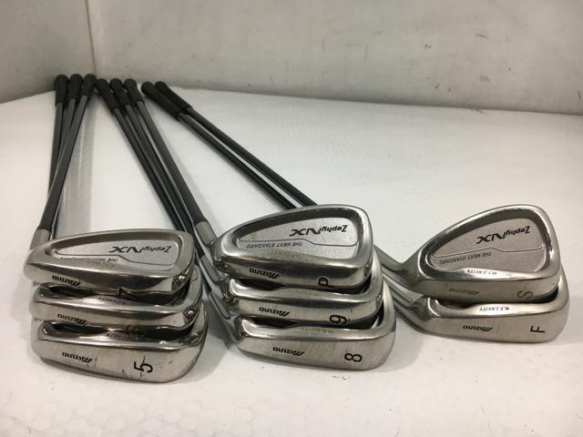 【3980円以上で送料無料】【即納】【中古】(8本セット)ミズノ ゼファー NX アイアン ゼファーNX 5〜9.P.A.S