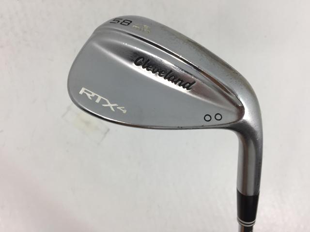 【3980円以上で送料無料】【即納】【中古】クリーブランド RTX-4 ツアーサテン ウェッジ 58 ...