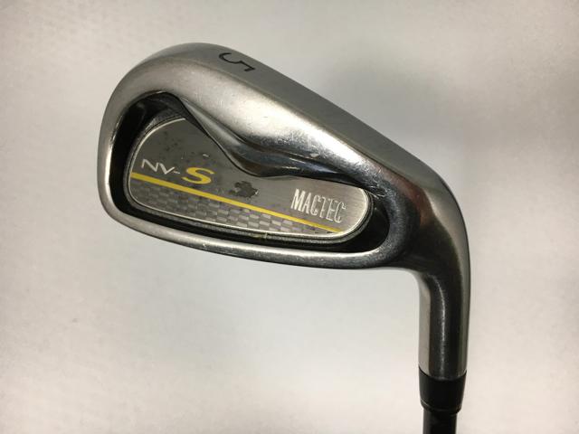 【2点以上送料無料】【即納】【中古】(8本セット)マグレガー マックテック NV-S アイアン 2009 MM03iトリプルアクションシャフト 5〜9.P.A.G