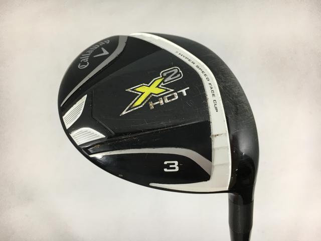 お買い得品！【2点以上送料無料】【即納】【中古】キャロウェイ X2 HOT フェアウェイ 2014 (日本仕様) X2 HOT 3W