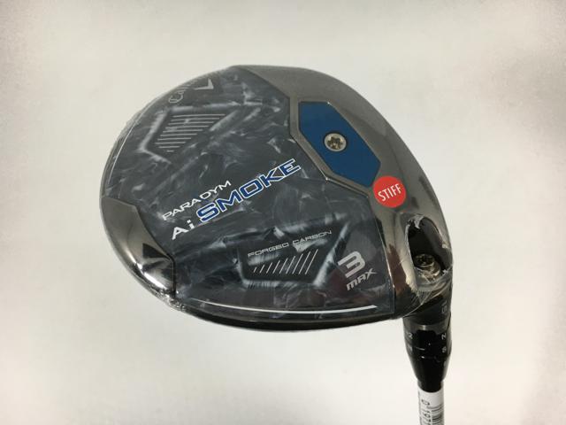 【2点以上送料無料】【即納】【中古】【未使用品】キャロウェイ PARADYM (パラダイム) Ai SMOKE MAX フェアウェイ 2024 (日本仕様) TENSEI 50 for Callaway 3W