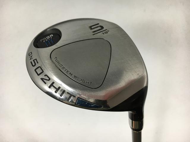 お買い得品！【2点以上送料無料】【即納】【中古】プロギア GN502 HIT フェアウェイ オリジナルカーボン 5W