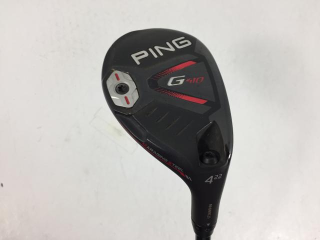 【3980円以上で送料無料】【即納】【中古】ピン G410 ハイブリッド ユーティリティ ALTA J CB RED U4