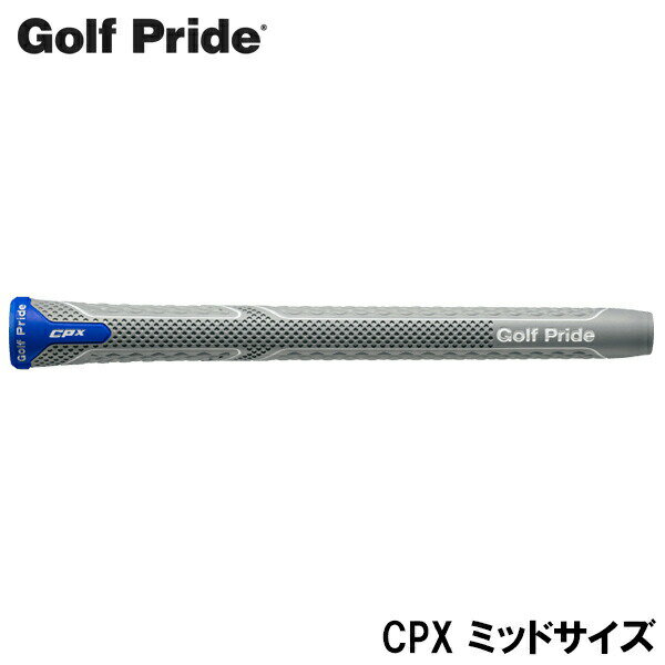 メーカー：Golf Pride ゴルフプライド 品名：CPX ミッドサイズ グリップの新たな可能性を追求したキルティングパターンテクノロジー搭載。 ソフトなフィーリングとしっかりとしたグリップ力をその手に================================================================= 　　注意事項：お使いのモニターの発色具合によって、実際のものと色が異なる場合がございます。 =================================================================