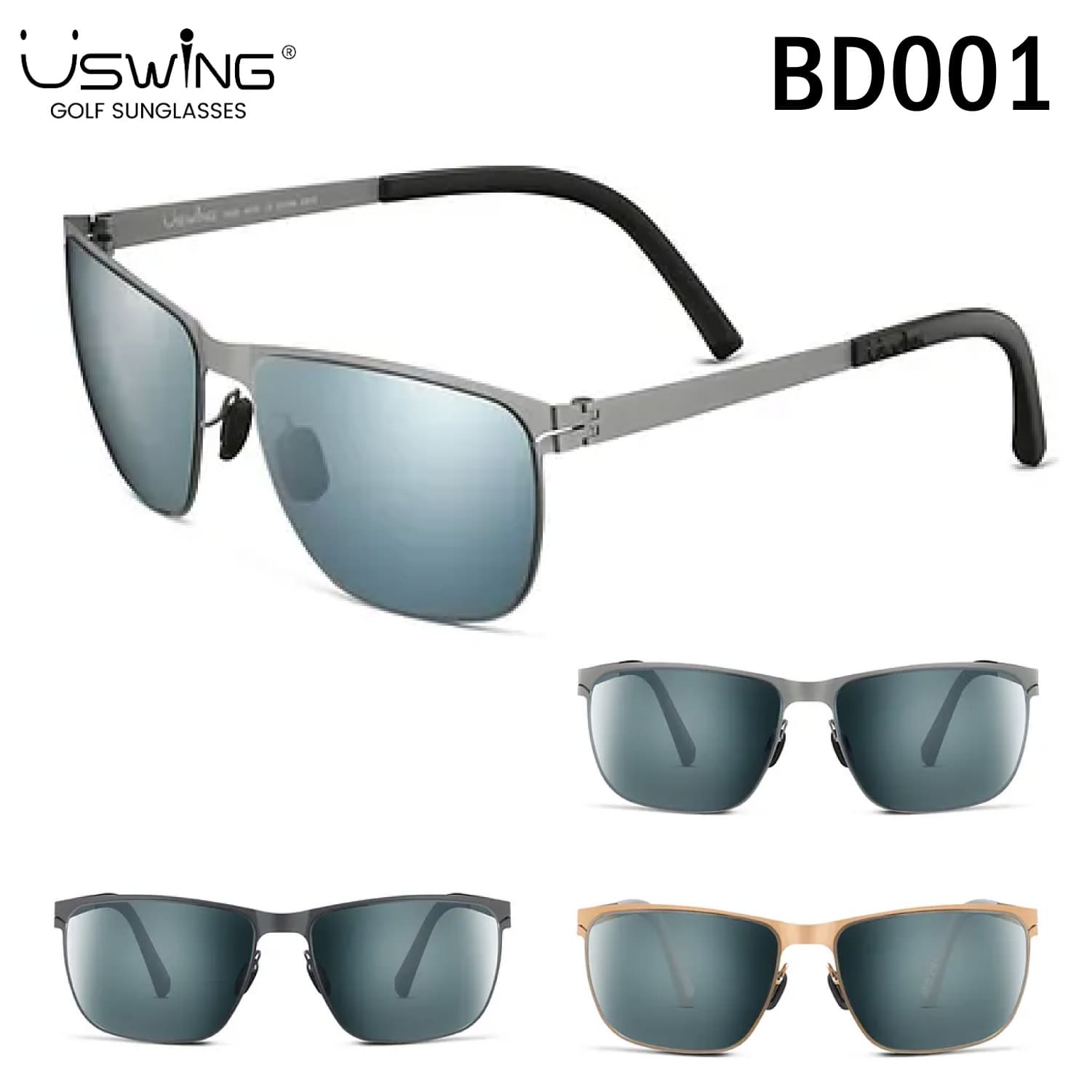 サングラス USWING GOLF SUNGLASSES BD001 ユースイング ゴルフ用サングラス