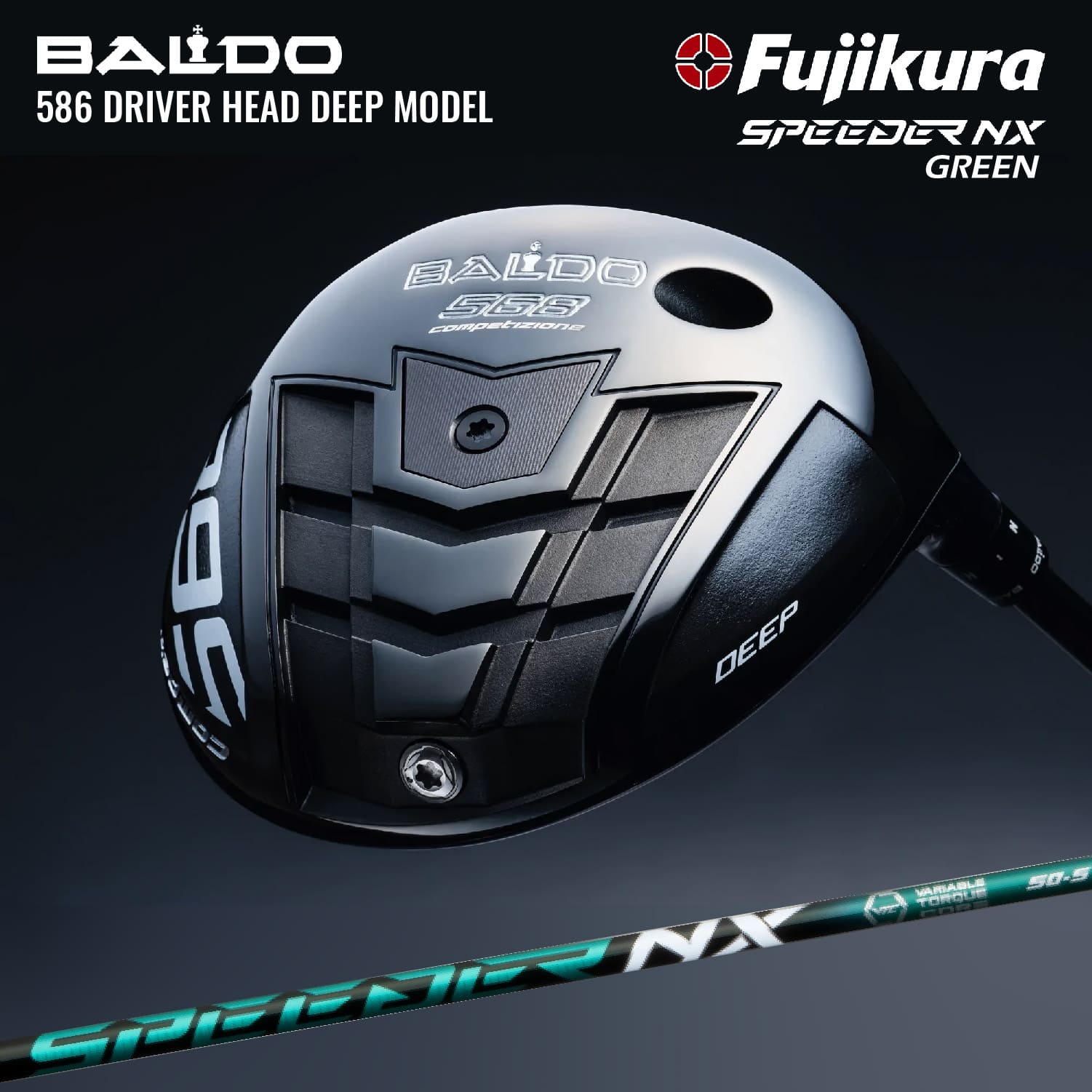 バルド ドライバー BALDO COMPETIZIONE 568 DRIVER HEAD DEEP 2023モデル FUJIKURA SPEEDER NX GREEN