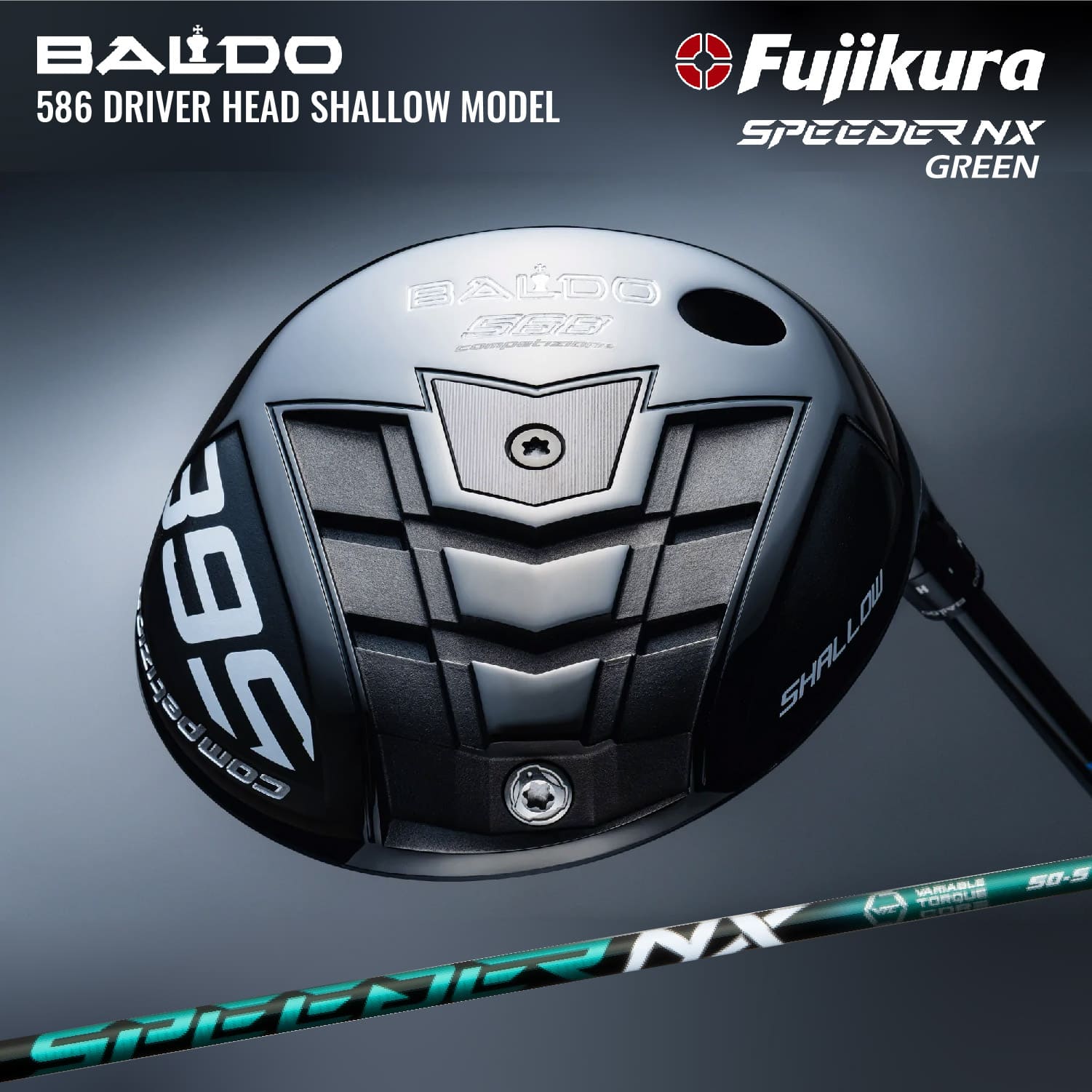 バルド ドライバー BALDO COMPETIZIONE 568 DRIVER HEAD SHALLOW 2023モデル FUJIKURA SPEEDER NX GREEN