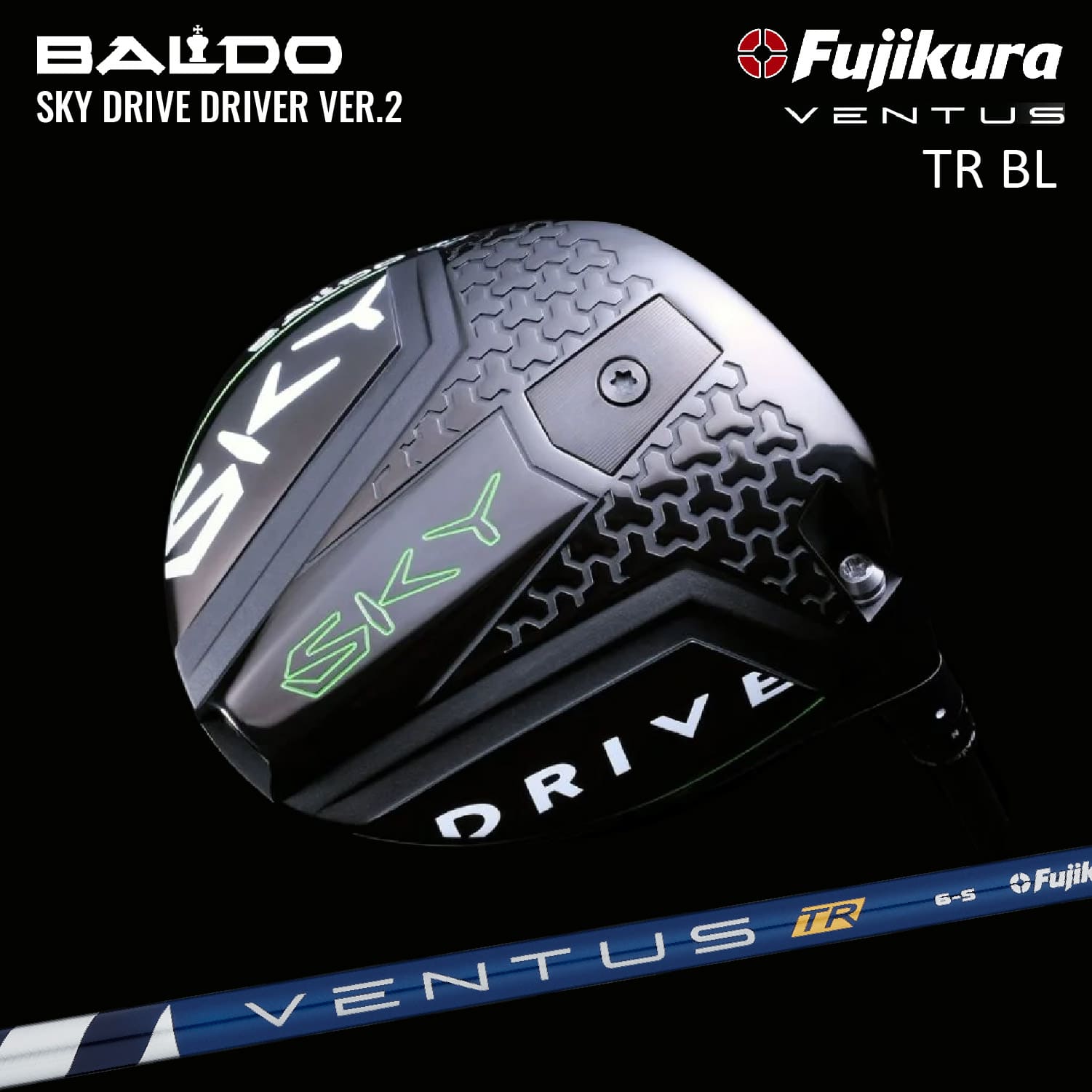 バルド ドライバー BALDO SKY DRIVE Ver.2 2023モデル スカイドライブ FUJIKURA VENTUS TR BL 1