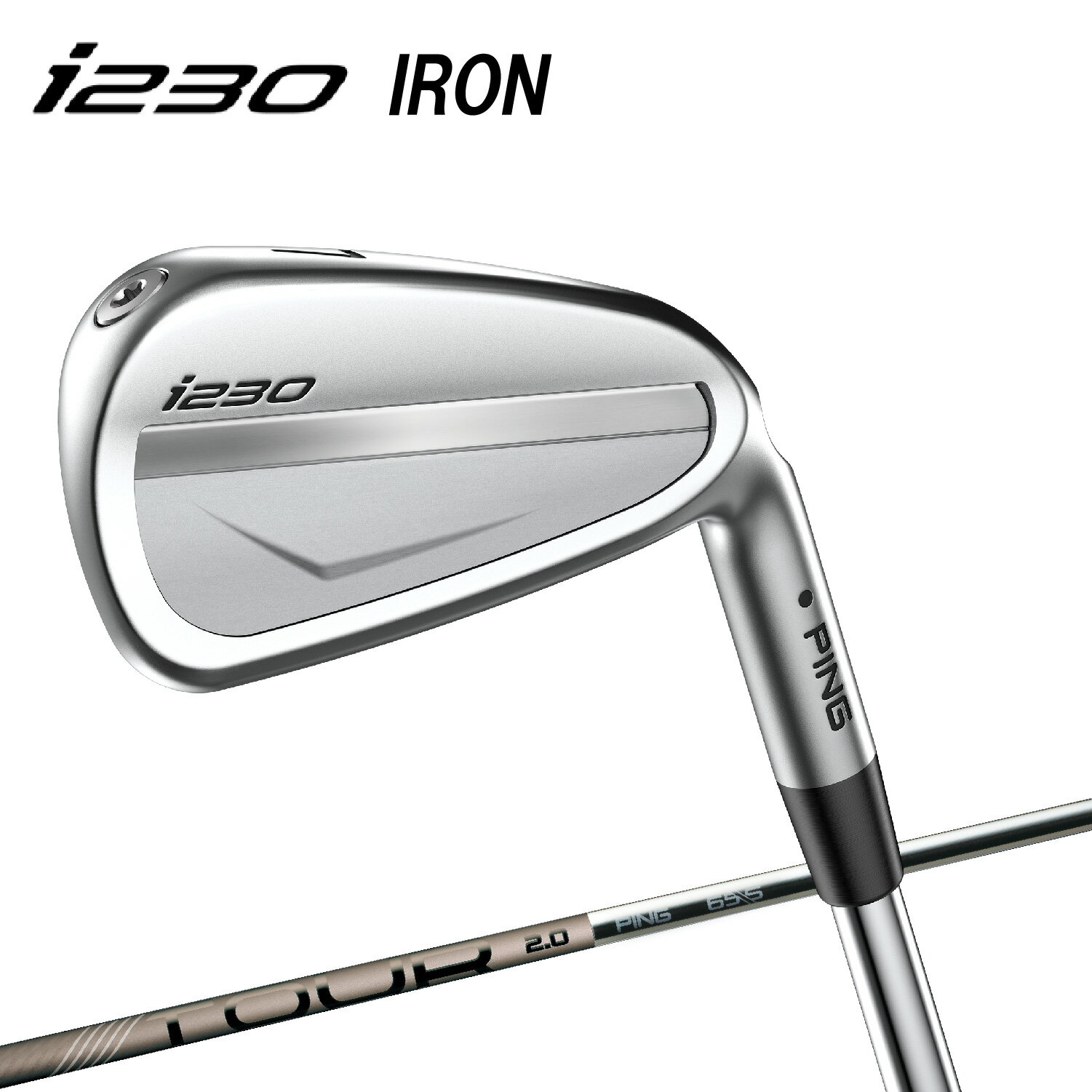 PING アイアン i230 Iron カーボンシャフト PING TOUR 2.0 CHROME I 2023モデル ゴルフクラブ