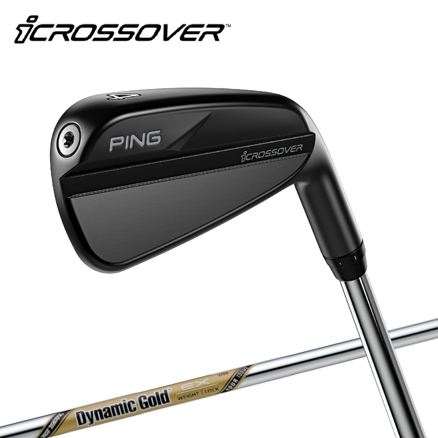 PING 2023年モデル クロスオーバー iCROSSOVER iクロスオーバー ピン スチールシャフト DG EX TOUR ISSUE ゴルフクラブ