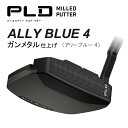 【即納】 ALLY BLUE 4 GUNMETAL アリーブルー4 ガンメタル仕上げ PING PLD MILLED PUTTER ピン パター 2024モデル(4)
