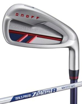 ゴルフ クラブ アイアン メンズ オノフ 赤 アイアン8本セット(5〜SW)N.S.PRO ZELOS 8 スチールシャフト ONOFF IRON AKA グローブライド 2020モデル