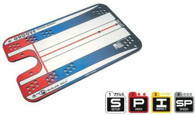 アイラインゴルフ グルーブ パッティングミラー ELG-GM18 EYELINE GOLF パター練習用品 朝日ゴルフ ASAHI 2023モデル