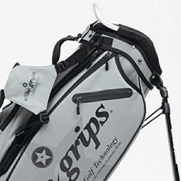 エリートグリップ elite grips 2025年 100本限定 軽量キャディバッグ Bタイプ グレ...