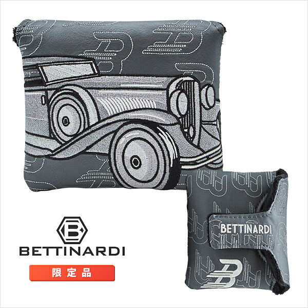 ベティナルディ 1920 039 s クラシックカー プロダクション 限定 パターカバー BETTINARDI マレットタイプ ネオマレットサイズ ヘッドカバー