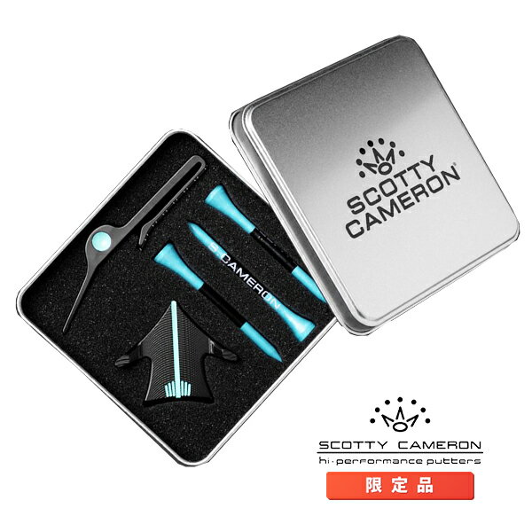 スコッティキャメロン アルティメット ゴルフキット ブラック/スコッティブルー SCOTTY CAMERON 2023 ULTIMATE GOLF KIT BLACK 105214