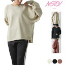 【50%OFF SALE】NERGY ナージー レディース ダブルフェイスニットクルーネックプルオーバー 光沢感 ビッグサイズ NJM-31240 CACB_0...