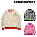 DECEMBERMAY ディセンバーメイ レディース Star Tribal JQ knit 軽量ニット 2-212-1030 CACC_02