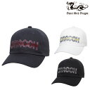 【40%OFF SALE】Dance With Dragon ダンスウィズドラゴン メンズ レディース ジルコンラインロゴキャップ D3-128111 CACC...