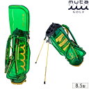 【送料無料】MUTA MARINE GOLF ムータマリンゴルフ メンズ レディース クリアキャディバッグ【グリーン/ベージュ】 MGAD-749058 CACC_02