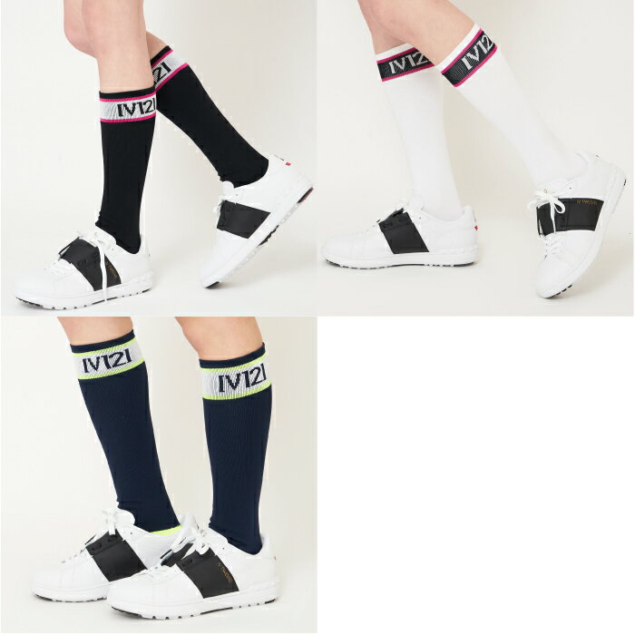 V12 ヴィトゥエルブ レディース COLOR HIGH SOCKS ハイソックス V122220-AC31 CACC_02 【メール便可】