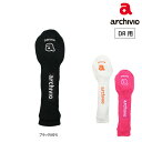 【40%OFF SALE】archivio アルチビオ レディース ヘッドカバー(DR)ブラック A150311-001 CACC_01