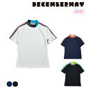 DECEMBERMAY ディセンバーメイ レディース Trico logo Mockneck 吸湿速乾 UVカット 2-205-0126 CACC_01