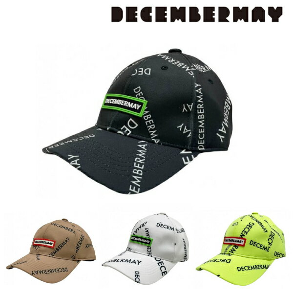 DECEMBERMAY ǥСᥤ  ǥ Random logo fit Cap եåȥå ݸ ۿ® ɽ UVå 3-999-5016 CACC_01