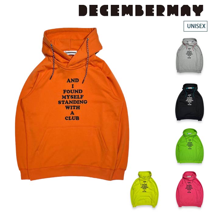 DECEMBERMAY ディセンバーメイ メンズ レディース Colors embroidery Unisex Hoody / UNISEX【UVカット・吸水速乾】4-312-1216 CACD_02