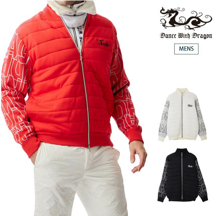 【20%OFF SALE】Dance With Dragon ダンスウィズドラゴン メンズ 中綿キルトセーターブルゾン D1-642120 CACD_02