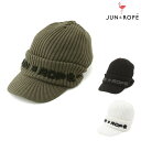 【40%OFF SALE】JUN&ROPE’ ジュンアンドロペ メンズ レディース ツバ付きニットキャップ 日本製 EJU43010 CACD_02