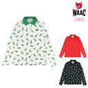 【30%OFF SALE】WAAC ワック レディース ECOストレッチカノコ 長袖シャツ ストレッチ 072234070 CACD_02