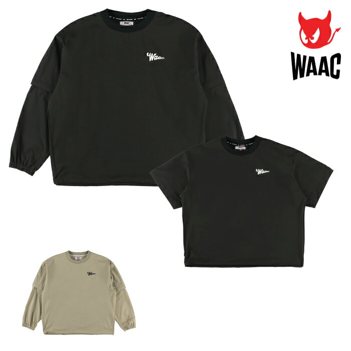 WAAC ワック メンズ MENS リサイクルナイロン4WAYストレッチ プルオーバー【セットアップおすすめ】072234110 CACD_02