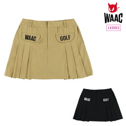 WAAC ワック レディース WOMENS WIDTHタック2WAYスカート サンドベージュ 072234370 秋冬 2023