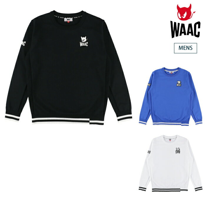 WAAC ワック メンズ MENS エンゼルヤーン長袖プルオーバー ホワイト 072234700 CACD_02