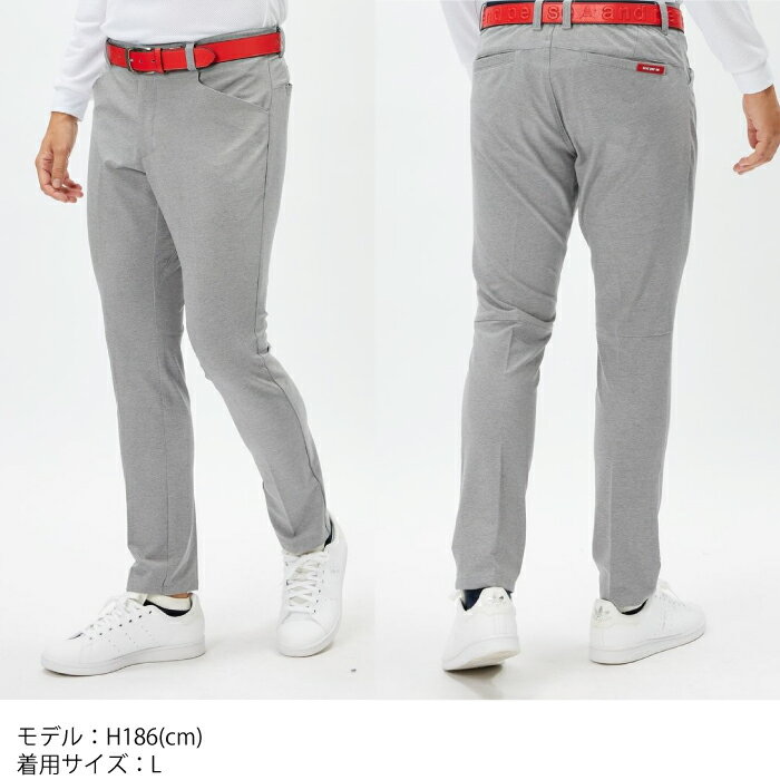 【ホワイトのみ30%OFF SALE】and per se アンパスィ メンズ マルチウェイストレッチパンツ AMF5003E3 定番品番 CACE_02