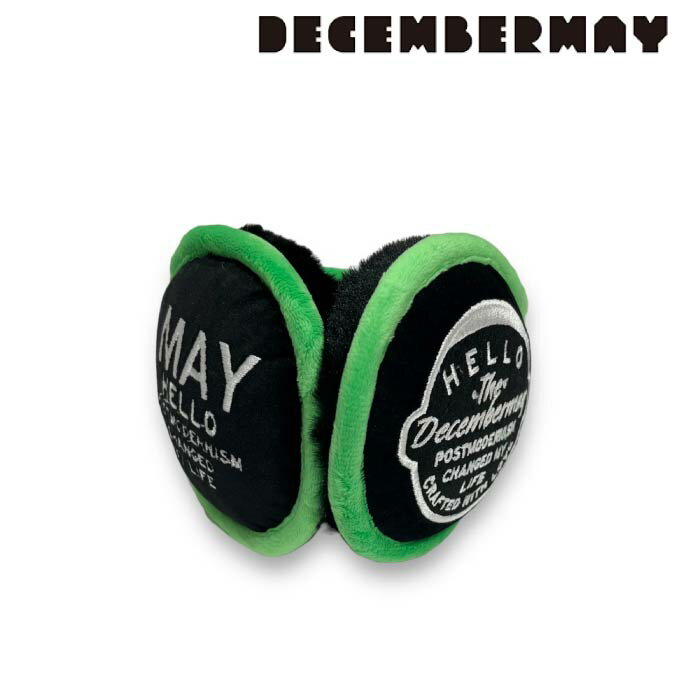 DECEMBERMAY ディセンバーメイ メンズ レディース イヤーマフ Embroidery warm earmuffs / UNISEX 3-312-5514 秋冬 2024