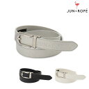 【20%OFF SALE】ジュンアンドロペ メンズ エンボスロゴ スライドベルト ERW34000 秋冬 2024