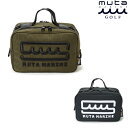 muta MARINE GOLF ムータマリンゴルフ カートバッグ メンズ レディース ユニセックス CORDURA Ballistic® ダブルジップ ポーチバッグ