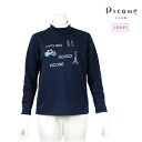 【30%OFF SALE】 ピッコーネクラブ ゴルフウェア レディース 裏起毛刺繍ハイネックプルオーバー C419026 CACE_02