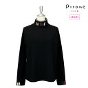 【30%OFF SALE】 ピッコーネクラブ ゴルフウェア レディース UV冷感ダブルネックプルオーバー C419916 CACE_02