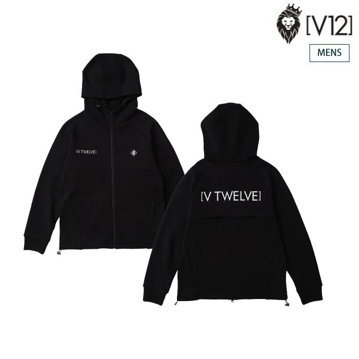 V12 ヴィトゥエルブ メンズ ゴルフウェア SHOT JKT パーカー セットアップ対応 ストレッチ V122420-SW05 秋冬 2024