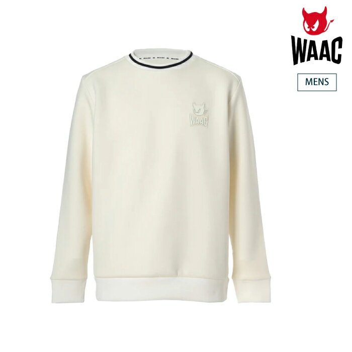 【20%OFF SALE】 WAAC ワック メンズ ゴルフウェア MENS PLAYERS EDITION ダンボールニット 長袖スウェット 072244001 CACE_02