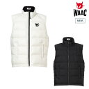 【20%OFF SALE】 WAAC ワック メンズ ゴルフウェア MENS LOFTECH 中綿 アウターベスト 072244240 秋冬 2024