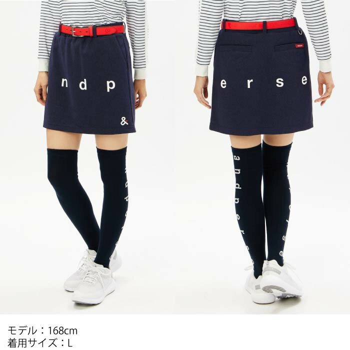 【40%OFF SALE】and per se アンパスィ レディース SWING DRYジャカードスカート アンチピリング ストレッチ 吸汗速乾 AFS4014J1 CACE_01