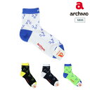【30%OFF SALE】archivio アルチビオ メンズ ソックス A360301 春夏 2024【メール便可】