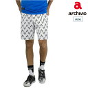 【30%OFF SALE】archivio アルチビオ ゴルフパンツ ゴルフウェア メンズ 撥水加工ショートパンツ A367307 春夏 2024