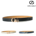CPG GOLF シーピージーゴルフ メンズ CPG DESIGN LOGO BELT 4510-24101 秋冬 2024
