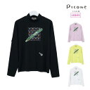 【30%OFF SALE】PICONE CLUB ピッコーネクラブ ゴルフウェア 長袖シャツ レディース UV速乾長袖プルオーバー C359208 CACE_0...