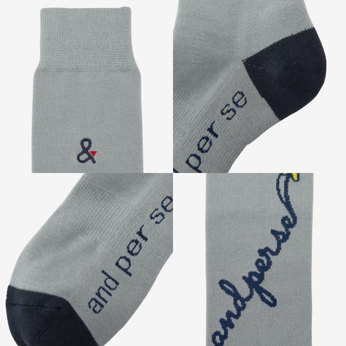 and per se アンパスィ ゴルフウェア レディース 靴下 ニーハイソックス 日本製 AFF8145 秋冬 2025【メール便可】